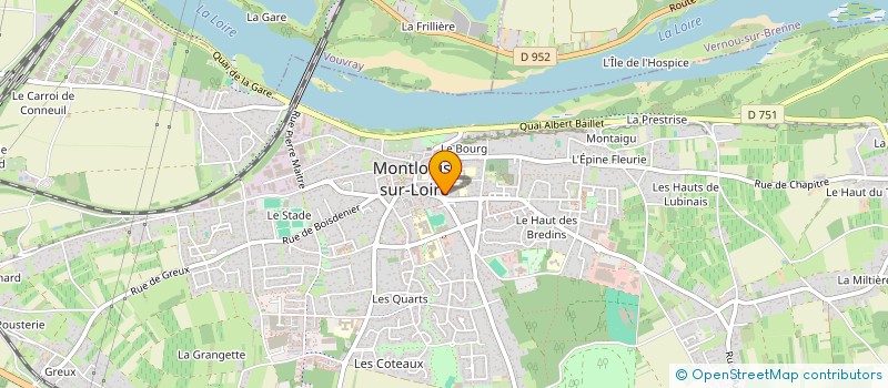 localisation de l'entreprise SCI SARAMA INVESTISSEMENT  MONTLOUIS-SUR-LOIRE