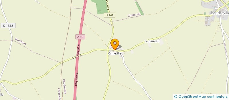 localisation de l'entreprise SCI SARAN-BANNIER à BAUDREVILLE