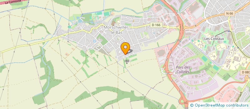 localisation de l'entreprise SCI SARANGAN  MORSCHWILLER-LE-BAS