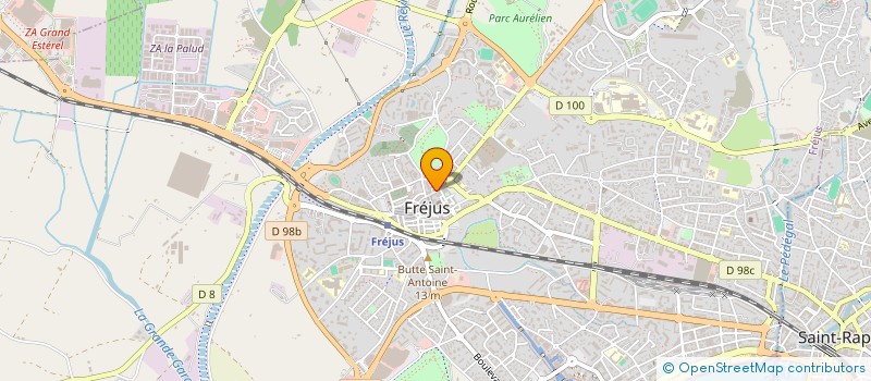 localisation de l'entreprise SCI SARAP à FREJUS