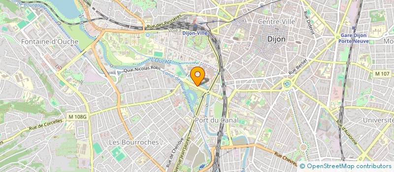 localisation de l'entreprise SCI SARAS à DIJON