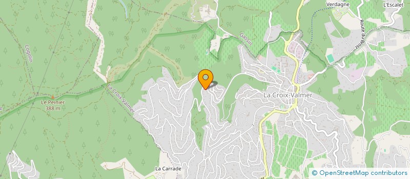 localisation de l'entreprise SCI SARATIOU  LA CROIX-VALMER