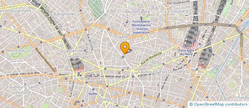 localisation de l'entreprise SCI SARATOGA  PARIS