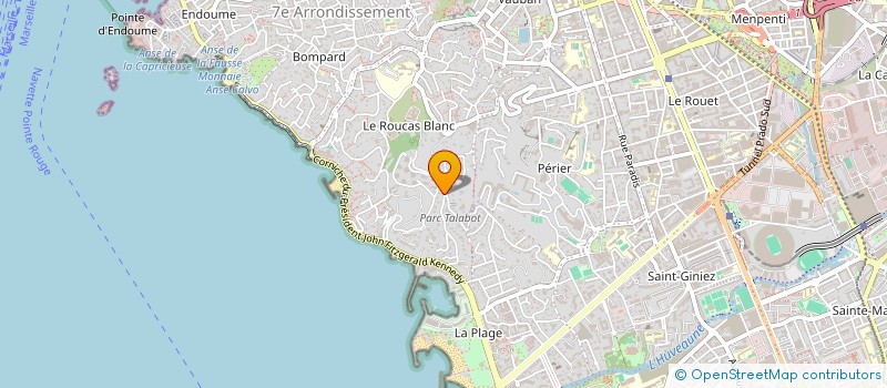 localisation de l'entreprise SCI SARAVIC à MARSEILLE