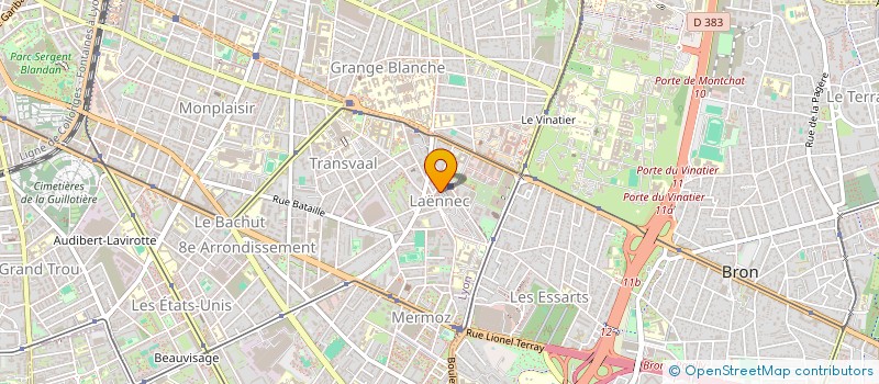 localisation de l'entreprise SCI SARAY  LYON