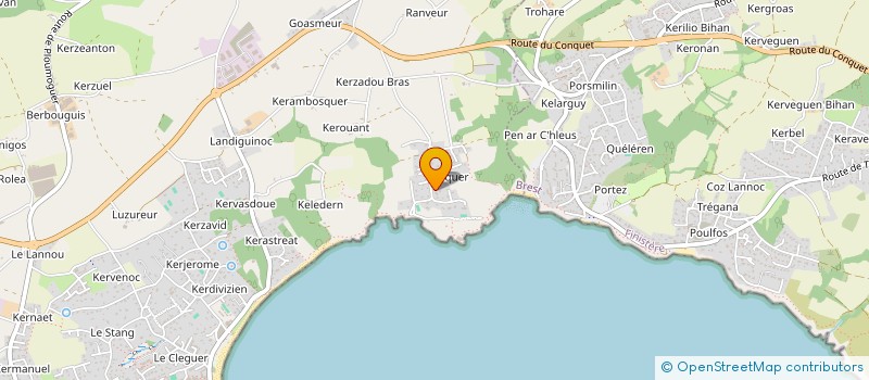 localisation de l'entreprise SCI SARAZIN  PLOUGONVELIN