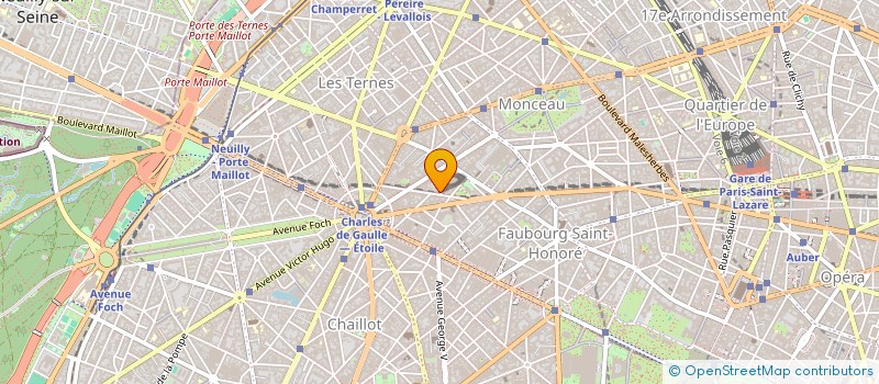 localisation de l'entreprise SCI SARCO à PARIS