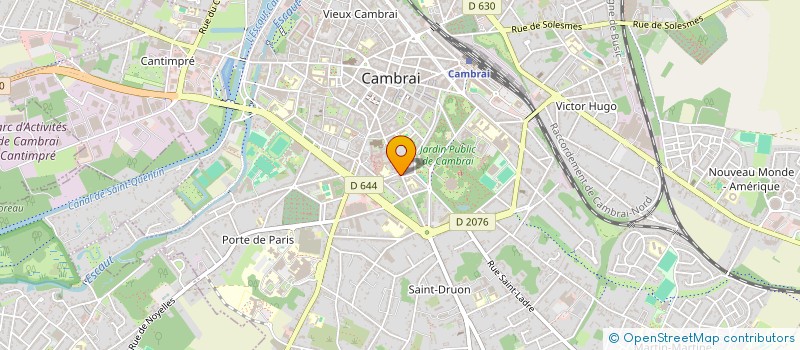 localisation de l'entreprise SCI SARCOR à CAMBRAI