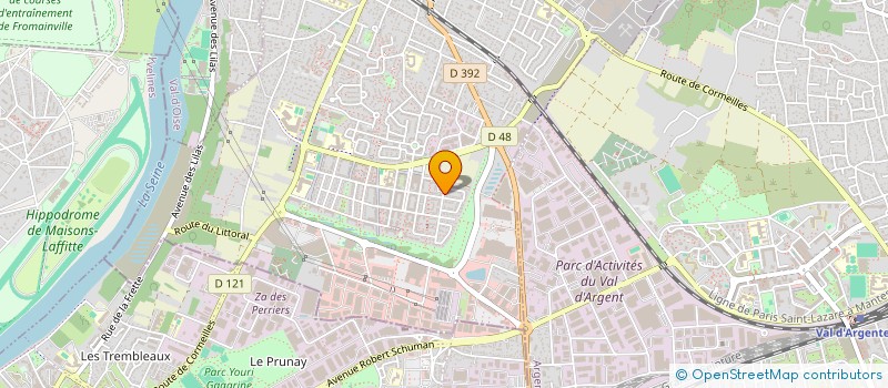 localisation de l'entreprise SCI SARDIN  CORMEILLES-EN-PARISIS