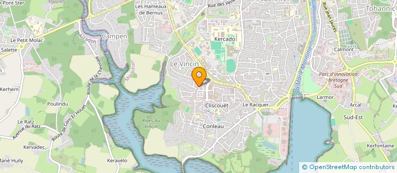 localisation de l'entreprise SCI SARDUC à VANNES