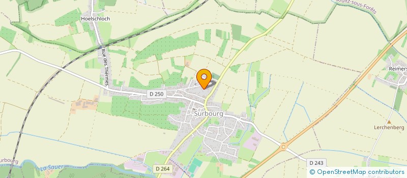 localisation de l'entreprise SCI SAREL  SCHNENBOURG