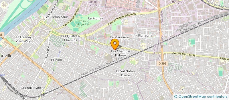 localisation de l'entreprise SCI SARHAN INVESTMENTS  SARTROUVILLE