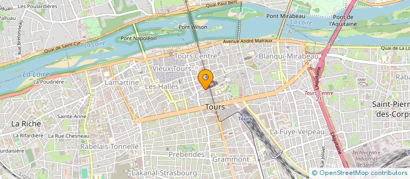 localisation de l'entreprise SCI SARHANNA  TOURS