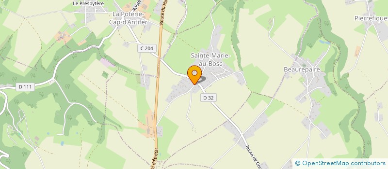 localisation de l'entreprise SCI SARI  SAINTE-MARIE-AU-BOSC