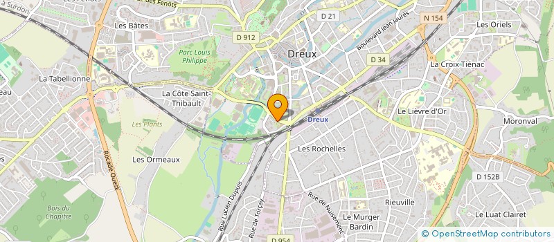localisation de l'entreprise SCI SARI à DREUX
