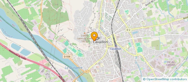 localisation de l'entreprise SCI SARIAM  CAVAILLON