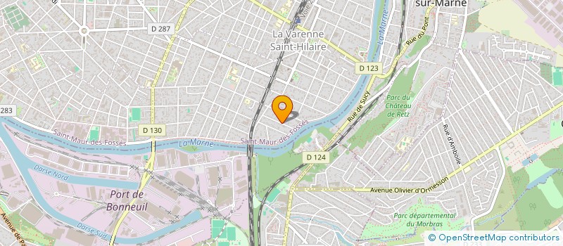 localisation de l'entreprise SCI SARIDEN à SAINT-MAUR-DES-FOSSES