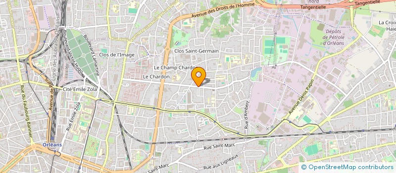 localisation de l'entreprise SCI SARIMMO à ORLEANS