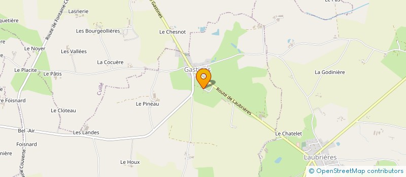 localisation de l'entreprise SCI SARITA  GASTINES