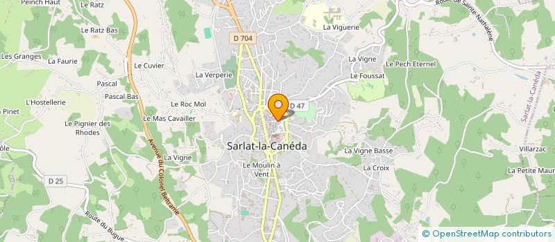 localisation de l'entreprise SCI SARLAT FENELON à SARLAT-LA-CANEDA