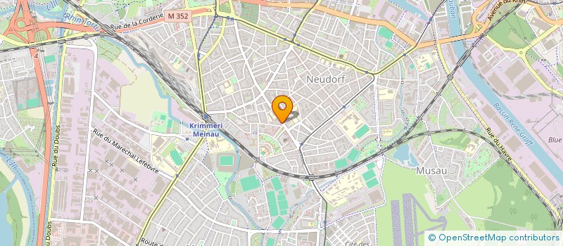 localisation de l'entreprise SCI SARLZ  STRASBOURG