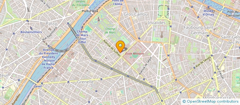 localisation de l'entreprise SCI SARMANE IMMO  PARIS