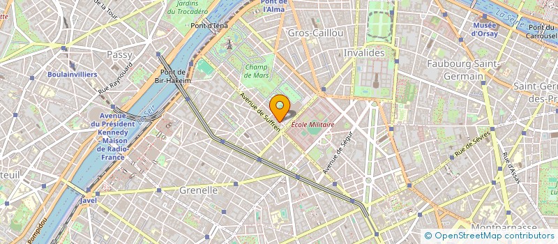 localisation de l'entreprise SCI SARMANE PARCS  PARIS