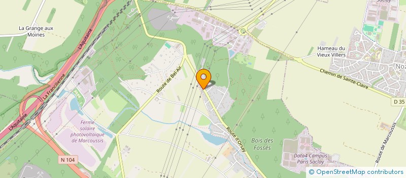 localisation de l'entreprise SCI SARME  MARCOUSSIS