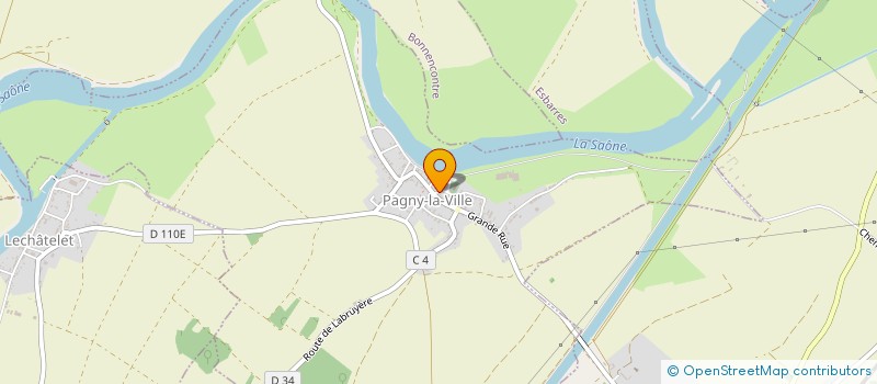 localisation de l'entreprise SCI SARMON  POUILLY-SUR-SAONE