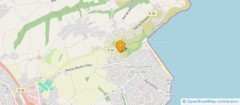 localisation de l'entreprise SCI SARNAY  PLERIN