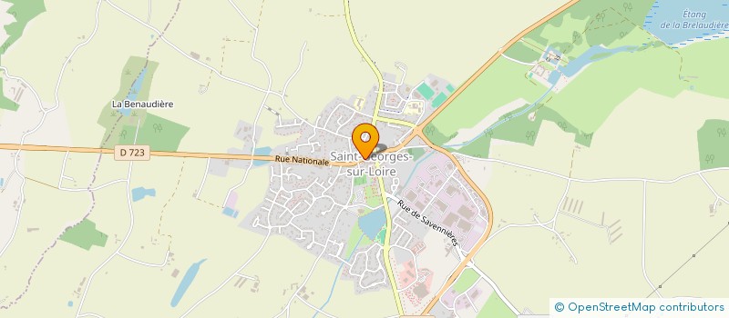 localisation de l'entreprise SCI SARNIC  SAINT-GEORGES-SUR-LOIRE