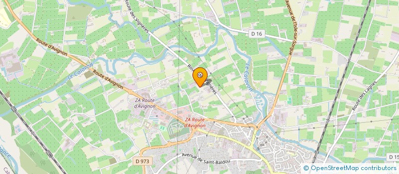 localisation de l'entreprise SCI SARNO  CAVAILLON