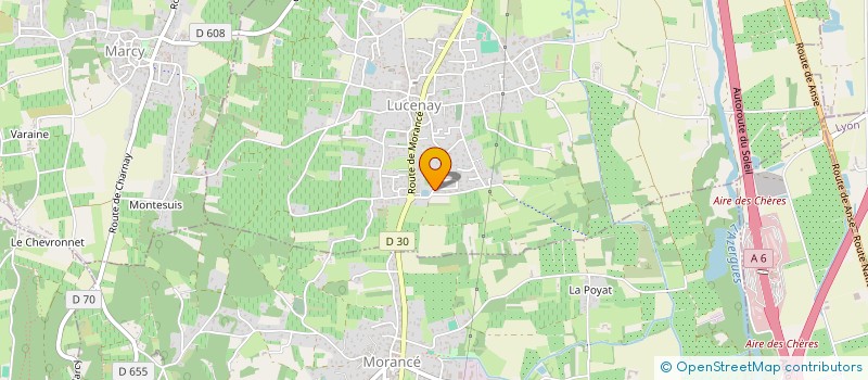 localisation de l'entreprise SCI SAROLIMMO  LUCENAY