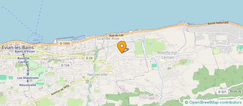 localisation de l'entreprise SCI SAROMALI  NEUVECELLE