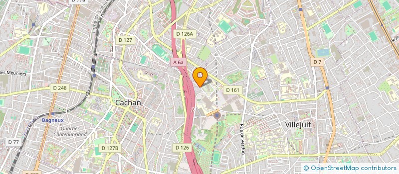 localisation de l'entreprise SCI SAROUFIM à VILLEJUIF