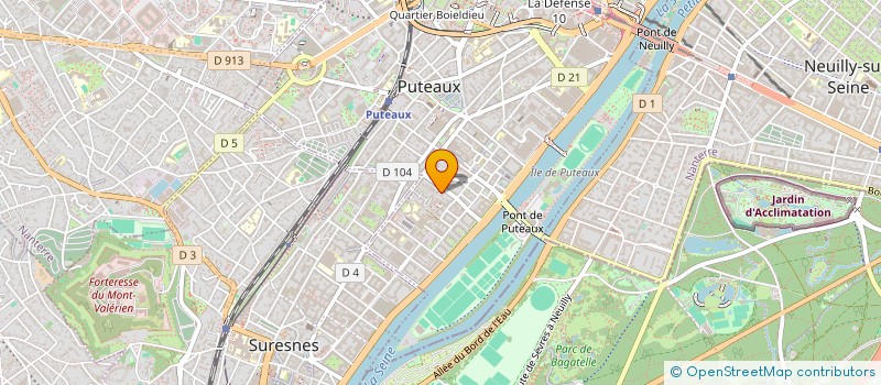 localisation de l'entreprise SCI SARRA IMMOBILIER à ANTONY