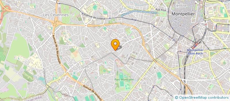 localisation de l'entreprise SCI SARRABERE LC à MONTPELLIER