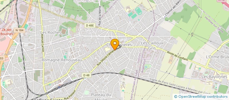 localisation de l'entreprise SCI SARRAIL  HERBLAY-SUR-SEINE