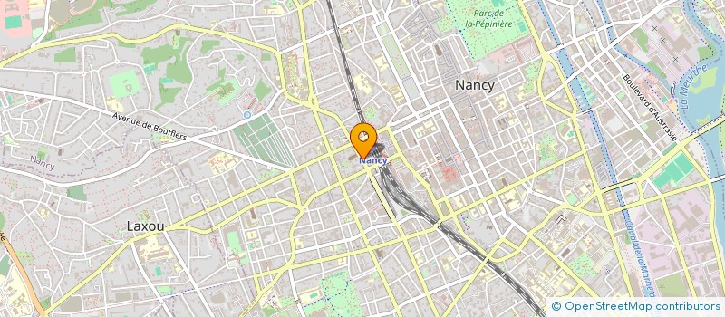 localisation de l'entreprise SCI SARRALBE  NANCY