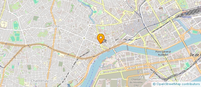 localisation de l'entreprise SCI SARRAZIN à NANTES