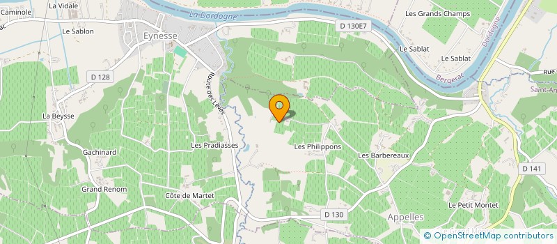 localisation de l'entreprise SCI SARRAZINE  SAINT-ANDRE-ET-APPELLES