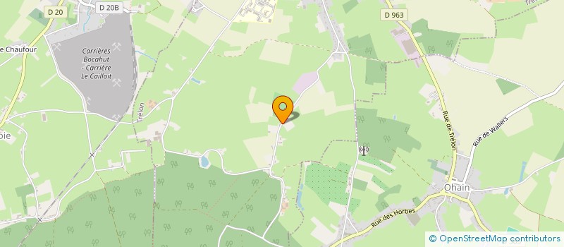 localisation de l'entreprise SCI SARRE  TRELON