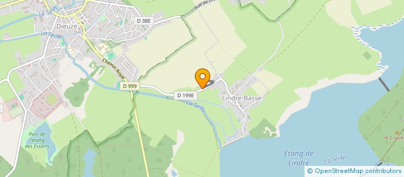 localisation de l'entreprise SCI SARRE ET SEILLE  CUTTING