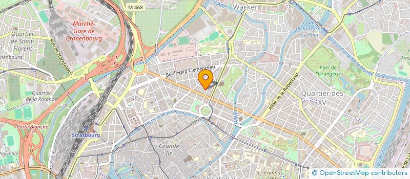 localisation de l'entreprise SCI SARREIMMO à STRASBOURG