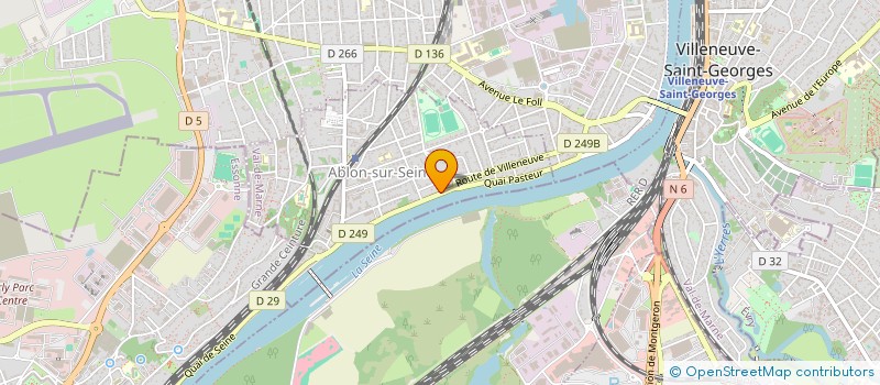 localisation de l'entreprise SCI SARROLA  ABLON-SUR-SEINE