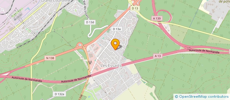 localisation de l'entreprise SCI SARVY  GRAND-COURONNE