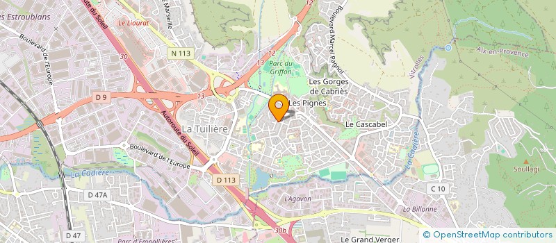 localisation de l'entreprise SCI SARZANA & FILS à VITROLLES