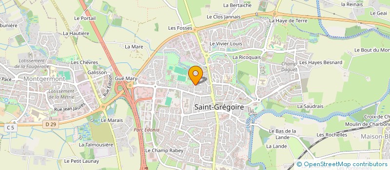 localisation de l'entreprise SCI SAS  CARRY-LE-ROUET