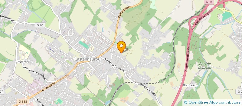 localisation de l'entreprise SCI SAS IMMO  CASTELMAUROU