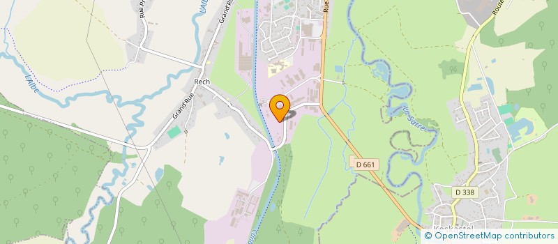 localisation de l'entreprise SCI SASA  KESKASTEL